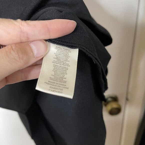 Rebecca Taylor Lace-Panel Black sleeveless Ponte Dress size US 2 - Picture 9 of 9